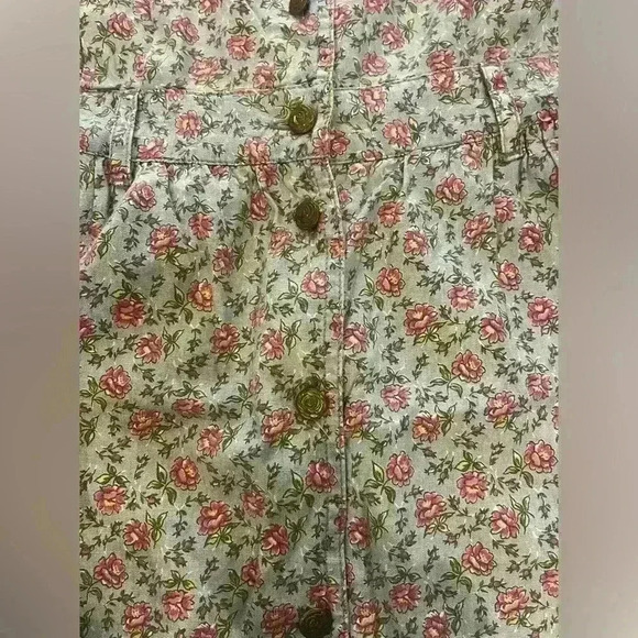 Vintage Floral Cottagecore  Long Maxi Dress - Picture 5 of 6